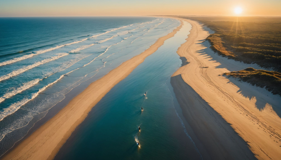 Surfurlaub an der atlantikküste: die besten spots in den landes